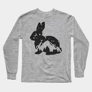 Wilderness Rabbit | Adventure | Bunny Long Sleeve T-Shirt